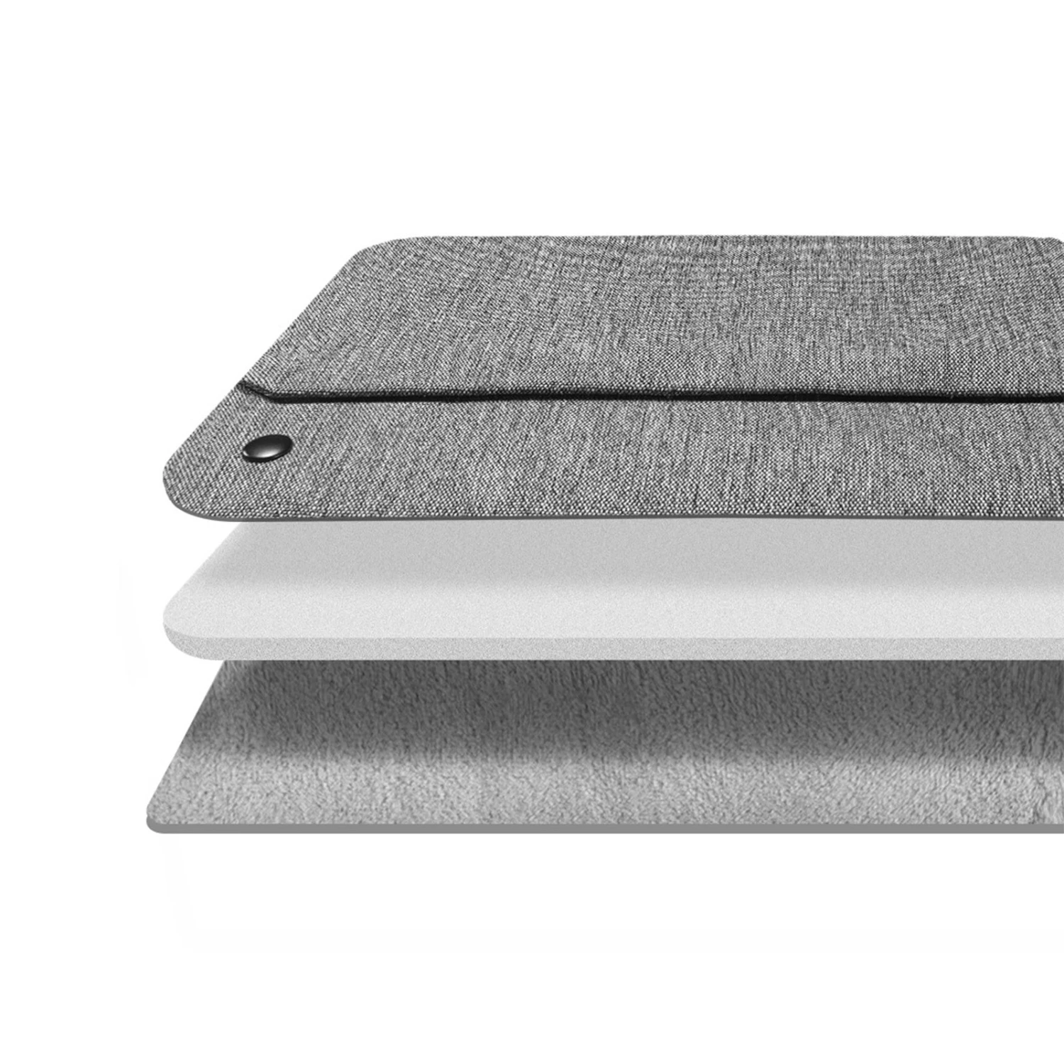 Light-B18 Tablet Sleeve For 12.9" New IPad Pro 5/4/3 | Gray 5 Light-B18 Tablet Sleeve For 12.9" New IPad Pro 5/4/3 | Gray - Image 3
