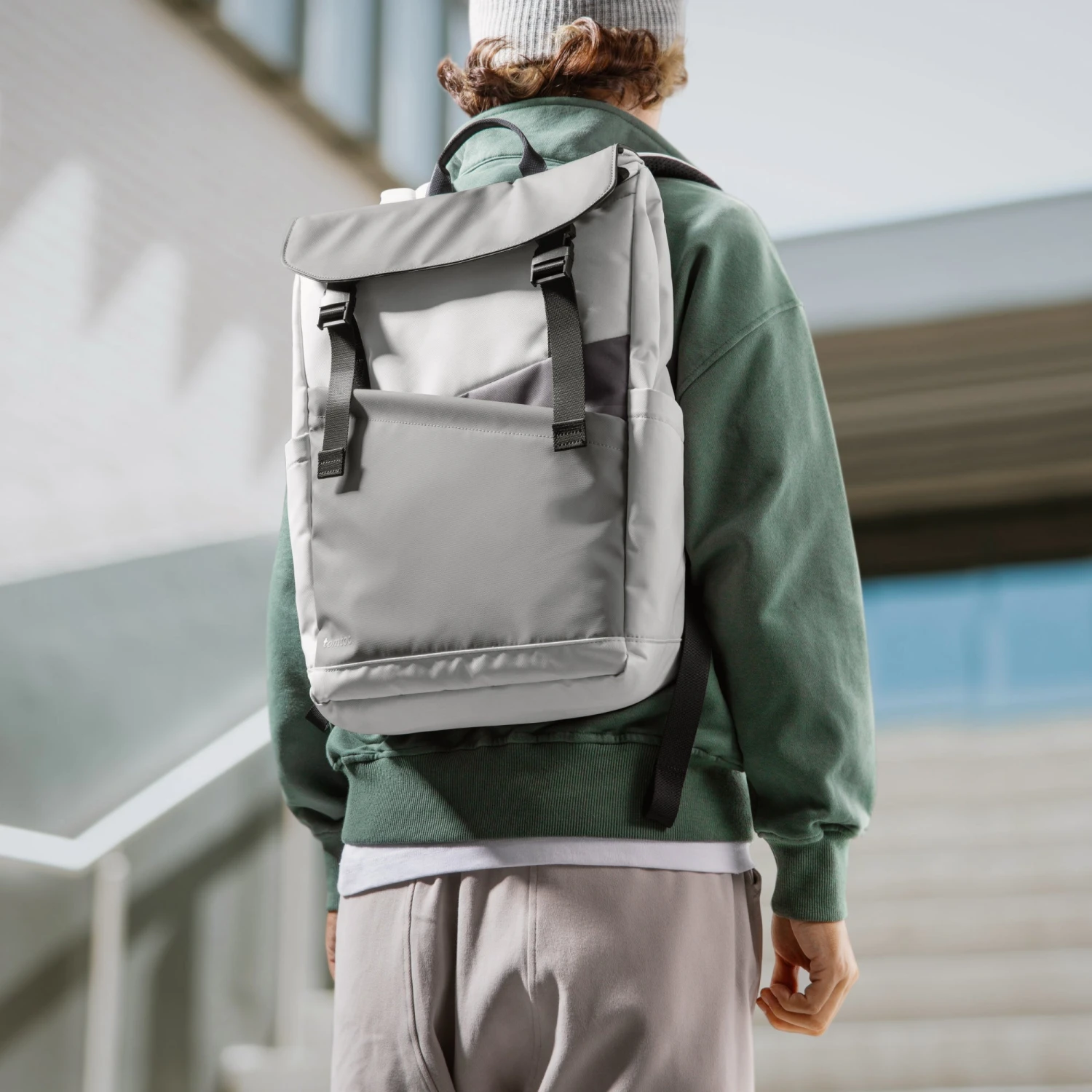 Slash-T64 Flip Laptop Backpack 18L | Grey 9 Slash-T64 Flip Laptop Backpack 18L | Grey - Image 7