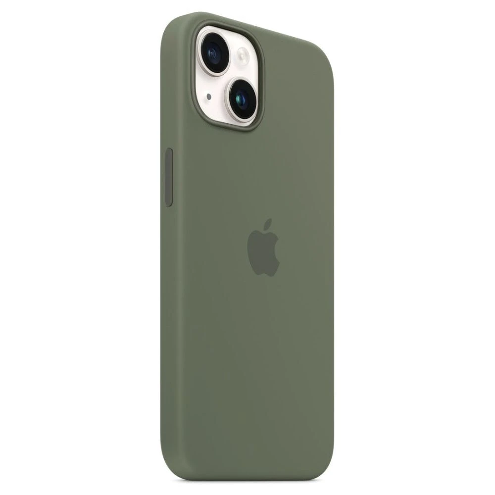 Apple Silicone Mobile Case For IPhone 14 With Magsafe, Olive MQU83ZM/A(493665814) 4 Apple Silicone Mobile Case For IPhone 14 With Magsafe, Olive MQU83ZM/A(493665814) - Image 2