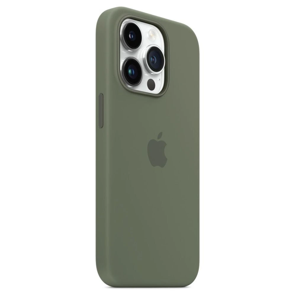 Apple Silicone Mobile Case For IPhone 14 Pro With Magsafe, Olive MQUH3ZM/A(493665822) 4 Apple Silicone Mobile Case For IPhone 14 Pro With Magsafe, Olive MQUH3ZM/A(493665822) - Image 2