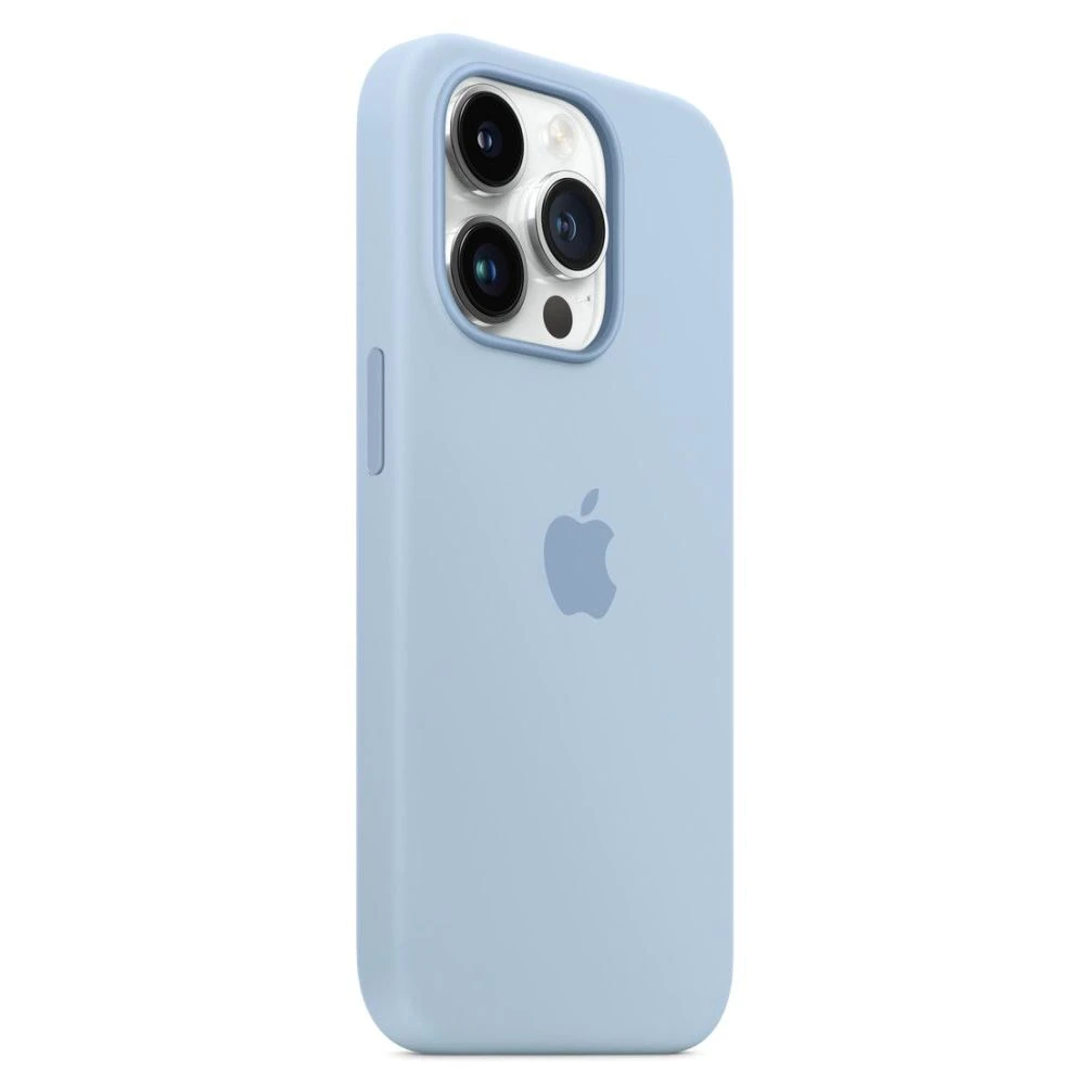 Apple Silicone Mobile Case For IPhone 14 Pro With Magsafe, Sky MQUJ3ZM/A(493665823) 4 Apple Silicone Mobile Case For IPhone 14 Pro With Magsafe, Sky MQUJ3ZM/A(493665823) - Image 2