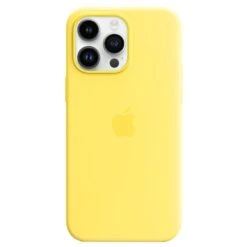 Apple Silicone Mobile Case For IPhone 14 Pro Max With Magsafe, Canary Yellow MQUL3ZM/A(493665825)
