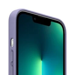 Apple Leather Mobile Case For IPhone 13 Pro, Wisteria(491997890) -Smart Bag Shop Apple MM1F3ZM A Mobile Case 491997890 i 2 1200Wx1200H