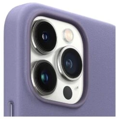 Apple Leather Mobile Case For IPhone 13 Pro Max, Wisteria(491997896) -Smart Bag Shop Apple MM1P3ZM A Mobile Case 491997896 i 3 1200Wx1200H