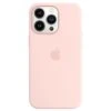 Apple Silicone Mobile Case For IPhone 13 Pro, Chalk Pink(491997874) -Smart Bag Shop Apple MM2H3ZM A Mobile Case 491997874 i 1 1200Wx1200H