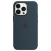 Apple Silicone Mobile Case For IPhone 13 Pro, Abyss Blue(491997857) -Smart Bag Shop Apple MM2J3ZM A Mobile Case 491997857 i 1 1200Wx1200H