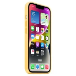 Apple IPhone 14 Silicone Case With MagSafe - Sunglow(493177860) -Smart Bag Shop Apple MPT23ZM A Mobile Case 493177860 i 3 1200Wx1200H