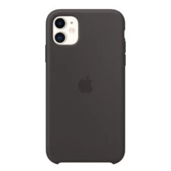 Apple Silicone Mobile Case For Apple IPhone 11, Black(491584645)