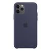 Apple Silicone Mobile Case For Apple IPhone 11 Pro, Midnight Blue(491584647) -Smart Bag Shop Apple MWYJ2ZM A Mobile Cases 491584647 i 1 1200Wx1200H
