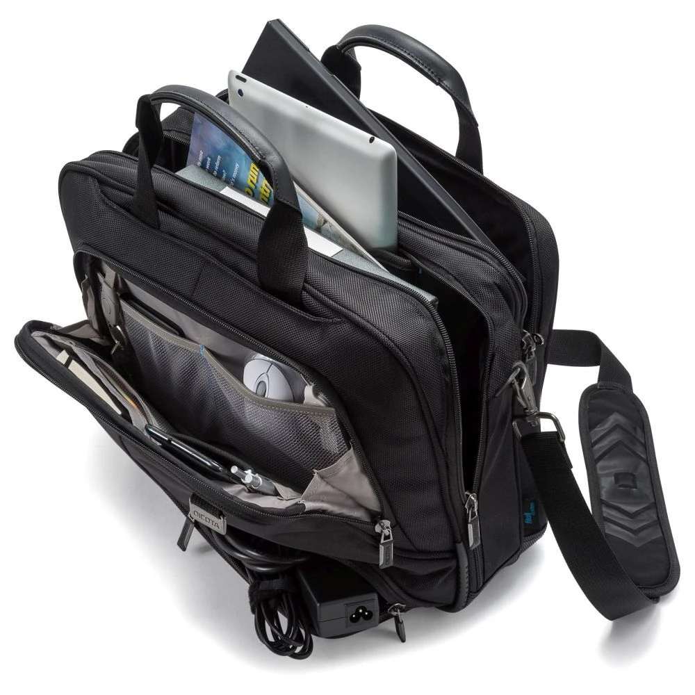 Dicota Eco Top Traveller PRO Laptop Bag For Up To 39.62 Cm (15.6 Inch) Laptop, Black D30843(493665645) 4 Dicota Eco Top Traveller PRO Laptop Bag For Up To 39.62 Cm (15.6 Inch) Laptop, Black D30843(493665645) - Image 2