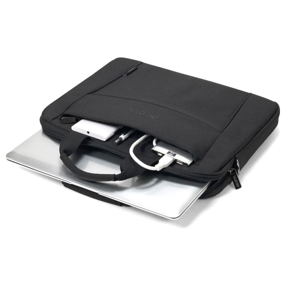 Dicota Eco Slim BASE Laptop Case For Up To 35.81 Cm (14.1 Inch) Laptop, Black D31304-RPET(493665602) 4 Dicota Eco Slim BASE Laptop Case For Up To 35.81 Cm (14.1 Inch) Laptop, Black D31304-RPET(493665602) - Image 2