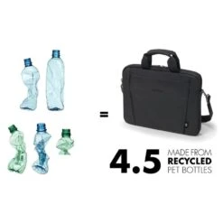 Dicota Eco Slim BASE Laptop Case For Up To 39.62 Cm (15.6 Inch) Laptop, Black D31308-RPET(493665606) -Smart Bag Shop Dicota D31308 RPET Laptop Bag 493665606 i 4 1200Wx1200H