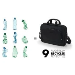 Dicota Eco Top Traveller BASE Laptop Bag For Up To 39.62 Cm (15.6 Inch) Laptop, Black D31325-RPET(493665607) -Smart Bag Shop Dicota D31325 RPET Laptop Bag 493665607 i 5 1200Wx1200H