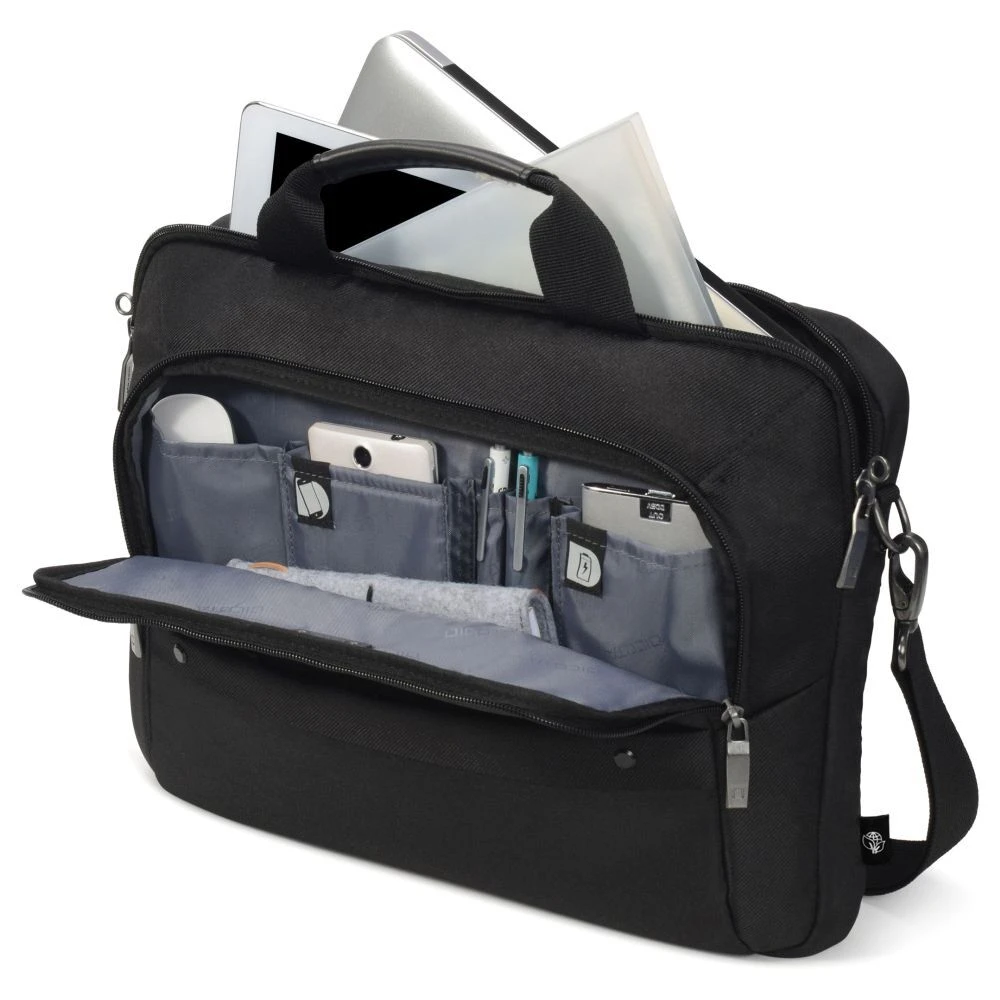 Dicota ECO Slim Select Laptop Case For Up To 35.81 Cm (14.1 Inch) Laptop, Black D31642-RPET(493665639) 4 Dicota ECO Slim Select Laptop Case For Up To 35.81 Cm (14.1 Inch) Laptop, Black D31642-RPET(493665639) - Image 2