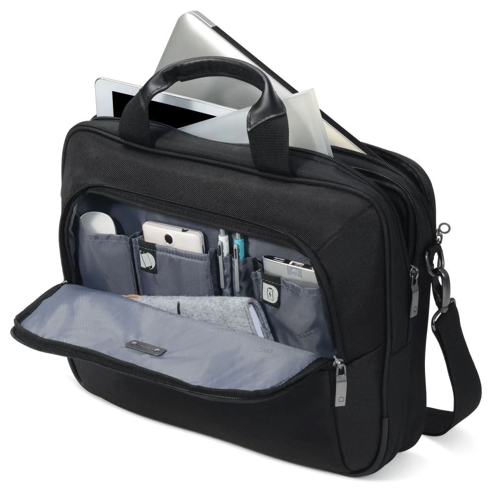 Dicota ECO Top Traveller Select Laptop Bag For Up To 35.81 Cm (14.1 Inch) Laptop, Black D31643(493665641) 9 Dicota ECO Top Traveller Select Laptop Bag For Up To 35.81 Cm (14.1 Inch) Laptop, Black D31643(493665641) - Image 7