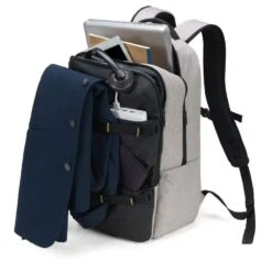 Dicota Eco Motion Laptop Backpack For Up To 39.62 Cm (15.6 Inch) Laptop, Light Grey D31876-RPET(493665654) -Smart Bag Shop Dicota D31766 Laptop Bag 493665654 i 6 1200Wx1200H