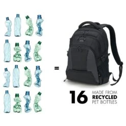 Dicota Eco Seeker Laptop Backpack For Up To 43.94 Cm (17.3Inch) Laptop, Black D31814(493665627) -Smart Bag Shop Dicota D31814 Laptop Bag 493665627 i 8 1200Wx1200H