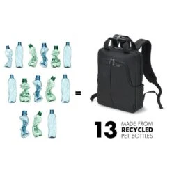 Dicota Eco Slim Pro Laptop Backpack For Up To 35.81 Cm (14.1 Inch) Laptop, Black D31820(493665632) -Smart Bag Shop Dicota D31820 Laptop Bag 493665632 i 10 1200Wx1200H