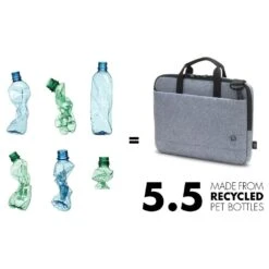 Dicota Slim Eco Motion Laptop Case For Up To 33.78 Cm (13.3 Inch) Laptop, Blue Denim D31869-RPET(493665648) -Smart Bag Shop Dicota D31869 RPET Laptop Bag 493665648 i 7 1200Wx1200H