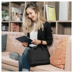 Dicota Slim Eco Motion Laptop Case For Up To 39.62 Cm (15.6 Inch) Laptop, Black D31871-RPET(493665649) -Smart Bag Shop Dicota D31871 RPET Laptop Bag 493665649 i 3 1200Wx1200H