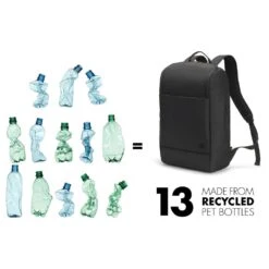 Dicota Eco Motion Laptop Backpack For Up To 39.62 Cm (15.6 Inch) Laptop, Black D31874-RPET(493665652) 16 Dicota Eco Motion Laptop Backpack For Up To 39.62 Cm (15.6 Inch) Laptop, Black D31874-RPET(493665652) -Smart Bag Shop Dicota D31874 RPET Laptop Bag 493665652 i 6 1200Wx1200H