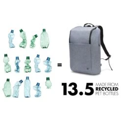 Dicota Eco Motion Laptop Backpack For Up To 39.62 Cm (15.6 Inch) Laptop, Blue Denim D31875-RPET(493665653) -Smart Bag Shop Dicota D31875 RPET Laptop Bag 493665653 i 7 1200Wx1200H