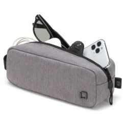 Dicota Eco Motion Accessory Pouch, Light Grey D31882-RPET(493665657) -Smart Bag Shop Dicota D31882 RPET Laptop Bag 493665657 i 4 1200Wx1200H