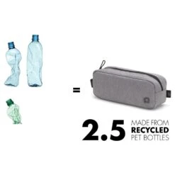 Dicota Eco Motion Accessory Pouch, Light Grey D31882-RPET(493665657) -Smart Bag Shop Dicota D31882 RPET Laptop Bag 493665657 i 5 1200Wx1200H