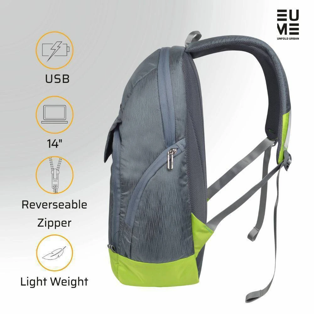 EUME Laptop Bag For 35.56 Cm (14 Inch) Laptops, Grey Annex(491570622) 6 EUME Laptop Bag For 35.56 Cm (14 Inch) Laptops, Grey Annex(491570622) - Image 4