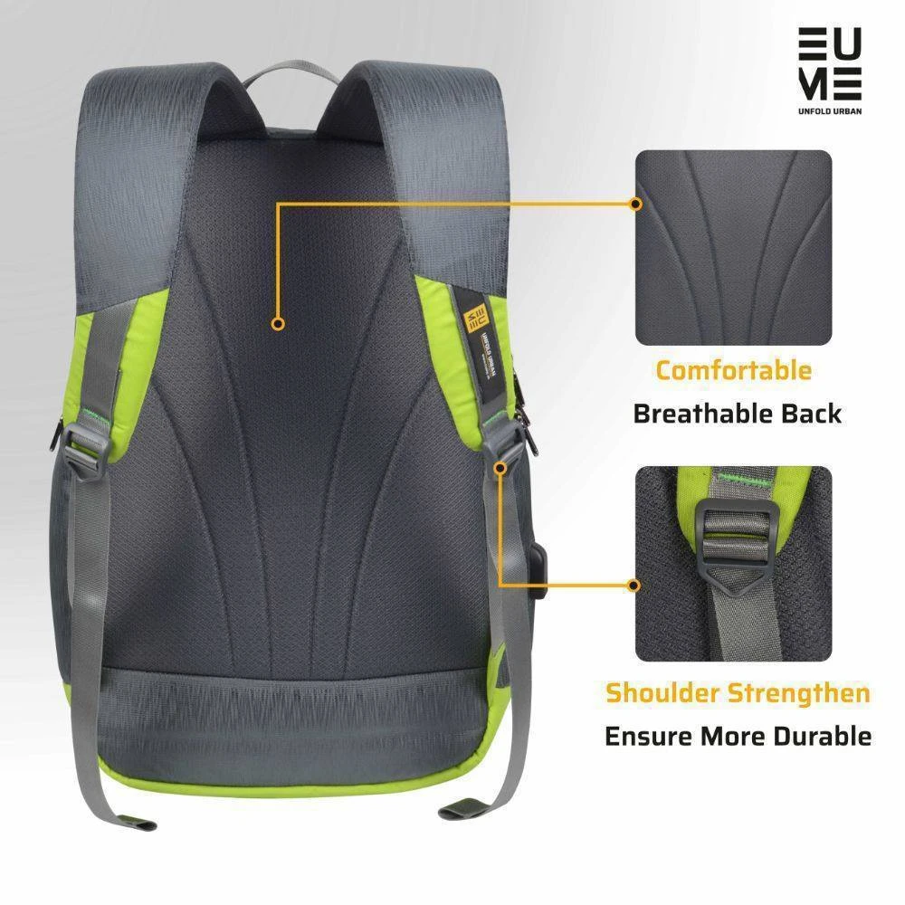 EUME Laptop Bag For 35.56 Cm (14 Inch) Laptops, Grey Annex(491570622) 7 EUME Laptop Bag For 35.56 Cm (14 Inch) Laptops, Grey Annex(491570622) - Image 5