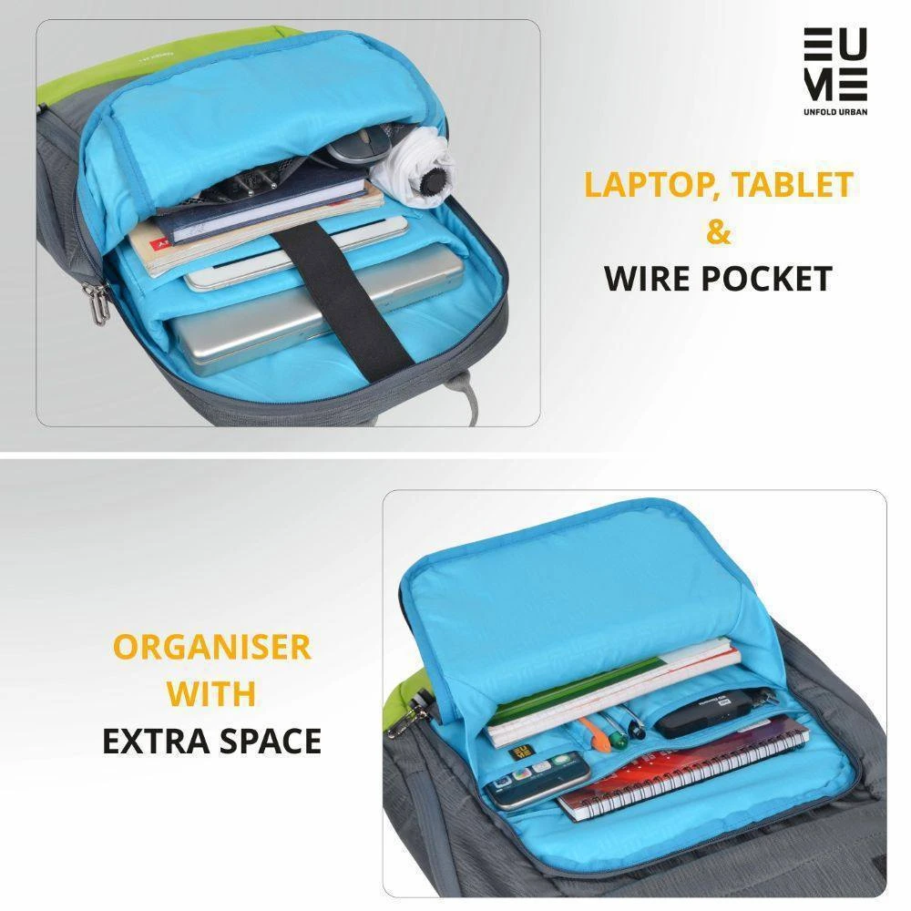 EUME Laptop Bag For 35.56 Cm (14 Inch) Laptops, Grey Annex(491570622) 8 EUME Laptop Bag For 35.56 Cm (14 Inch) Laptops, Grey Annex(491570622) - Image 6