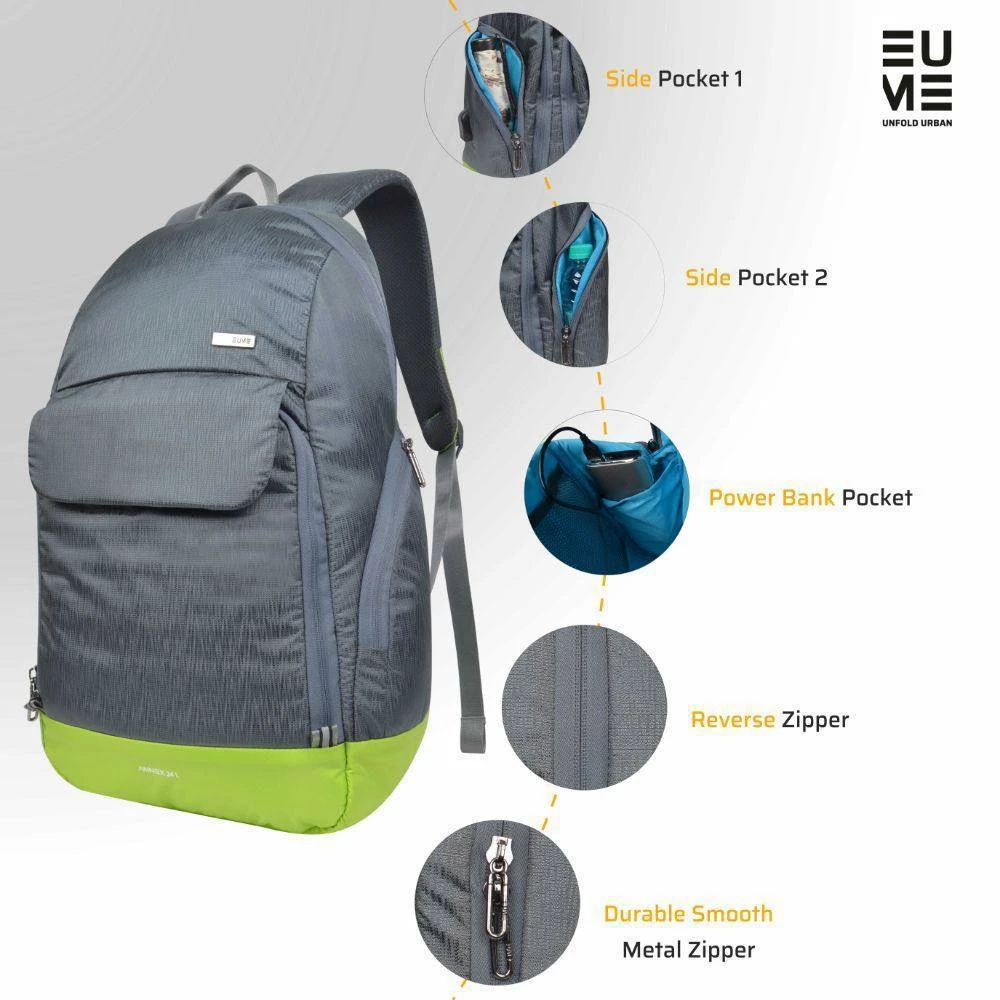 EUME Laptop Bag For 35.56 Cm (14 Inch) Laptops, Grey Annex(491570622) 9 EUME Laptop Bag For 35.56 Cm (14 Inch) Laptops, Grey Annex(491570622) - Image 7