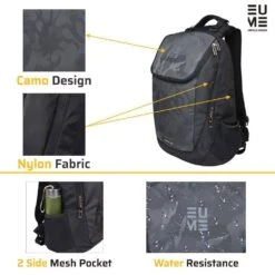 EUME Messenger Bag For 39.62 Cm (15.6 Inch) Laptops, Camo Grey Barret(491570618) -Smart Bag Shop EUME BARRET Bags and Cases 491570618 i 2 1200Wx1200H