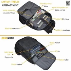 EUME Messenger Bag For 39.62 Cm (15.6 Inch) Laptops, Camo Grey Barret(491570618) -Smart Bag Shop EUME BARRET Bags and Cases 491570618 i 4 1200Wx1200H