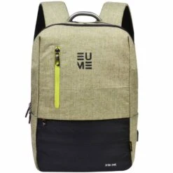 EUME Laptop Bag For 35.56 Cm (14 Inch) Laptops, Pear Green/Black IRIS(491570625)