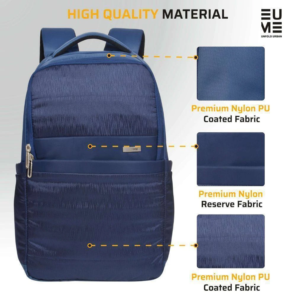 EUME Laptop Bag For 35.56 Cm (14 Inch) Laptops, Navy Blue Kevin(491570632) 6 EUME Laptop Bag For 35.56 Cm (14 Inch) Laptops, Navy Blue Kevin(491570632) - Image 4