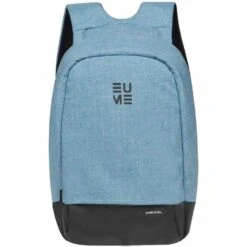 EUME Laptop Bag For 39.62 Cm (15.6 Inch) Laptops, Teal Blue/Black SHIELD(491570627)