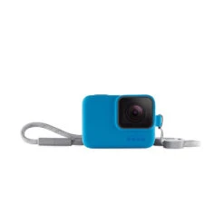 GoPro ACSST-003 Camera Sleeve With Lanyard, Blue(491430968)