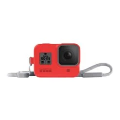 GoPro Camera Sleeve With Lanyard For Hero 8, Firecracker Red ACSST-012(491630523)
