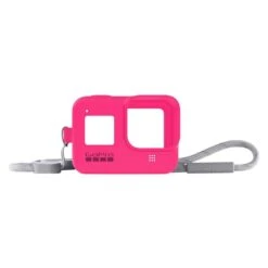GoPro Camera Sleeve With Lanyard For Hero 8, Electric Pink AJSST-007(491630522)
