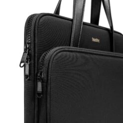 Versatile-A12 Laptop Shoulder Bag For 14 Inch MacBook Pro M3/M2/M1 | Black -Smart Bag Shop H22C1D1 8