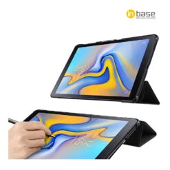 Inbase Silk Series Tablet Flip Cover For Samsung Tab A, Black IB-777(491901423) -Smart Bag Shop Inbase IB 777 Bags and Cases 491901423 i 3 1200Wx1200H