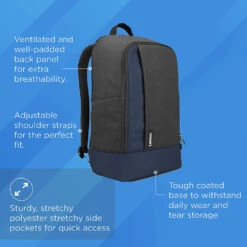 Lenovo GX41B33569 Professional Backpack For 15.6 Cm (39.62 Cm) Laptops With Water-resistant, Adjustable Shoulder Straps (Black)(491997595) -Smart Bag Shop Lenovo GX41B33569 Bags Cases 491997595 i 3 1200Wx1200H