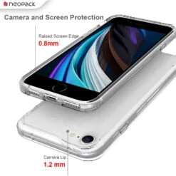 Neopack 40CLSE Hybrid Shock Proof Hard Case For IPhone7, IPhone 8, IPhone SE (Clear)(491998688) -Smart Bag Shop Neopack 40CLSE MOBILECASE 491998688 i 3 1200Wx1200H