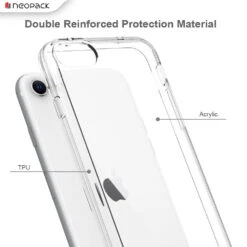 Neopack 40CLSE Hybrid Shock Proof Hard Case For IPhone7, IPhone 8, IPhone SE (Clear)(491998688) -Smart Bag Shop Neopack 40CLSE MOBILECASE 491998688 i 4 1200Wx1200H