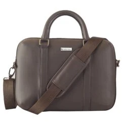 Neopack Messenger Bag For 13 - 14 Inch Macbook With Well Padded Handle, Coffee Brown, 47BR14(492850930)