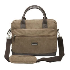 Neopack Canvas Pro Laptop Bag For 33.78 Cm (13.3 Inch) Laptop, Coffee Brown(491377986) -Smart Bag Shop Neopack 48BR13 Bags and Cases 491377986 i 4 1200Wx1200H