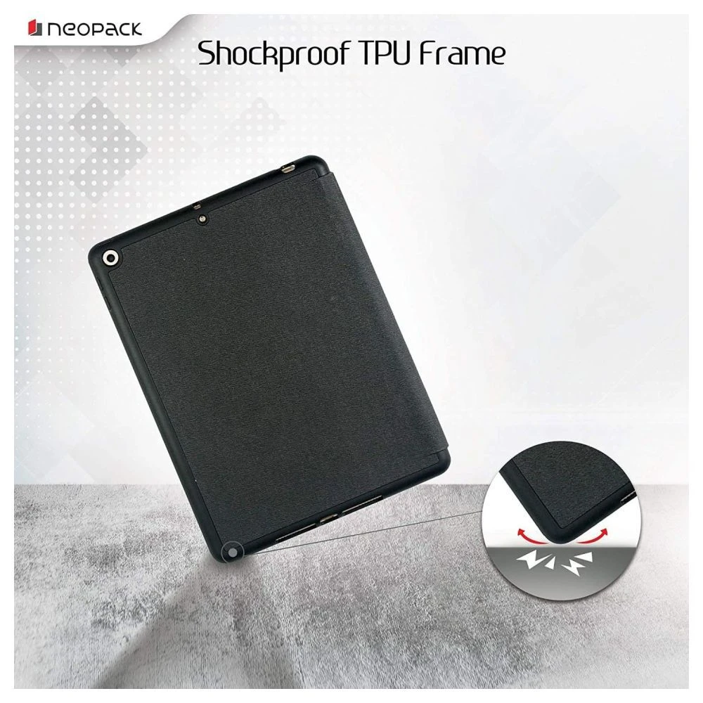 Neopack Delta Tablet Flip Case For 27.68 Cm (10.9 Inch) Apple IPad Air (4th Gen) And IPad 11 Pro (2nd Gen), Black 50BKA4(491946476) 7 Neopack Delta Tablet Flip Case For 27.68 Cm (10.9 Inch) Apple IPad Air (4th Gen) And IPad 11 Pro (2nd Gen), Black 50BKA4(491946476) - Image 5