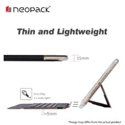 Neopack Tablet Case With Removable Wireless Keyboard For 26.67 Cm (10.5 Inch) IPad Pro/Air 2019, Black 7PAD10(491838124) -Smart Bag Shop Neopack 7PAD10 Bags and Cases 491838124 i 5 1200Wx1200H