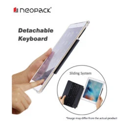 Neopack Tablet Case With Removable Wireless Keyboard For 26.67 Cm (10.5 Inch) IPad Pro/Air 2019, Black 7PAD10(491838124) -Smart Bag Shop Neopack 7PAD10 Bags and Cases 491838124 i 6 1200Wx1200H